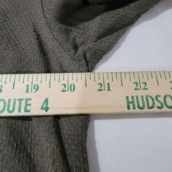 CP SHADES Top Womens Medium Rayon V-Neck Olive Lagenlook Capsule USA - Picture 9 of 12